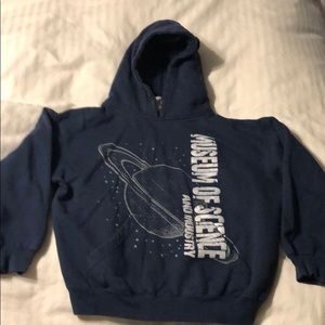 Little boys medium sweatshirt hoodie